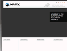 Tablet Screenshot of apextoolgroup.eu